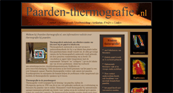Desktop Screenshot of paarden-thermografie.nl